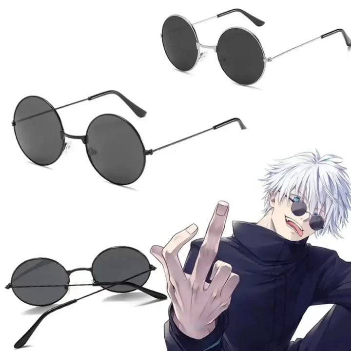 Gojo Glasses Anime Cosplay