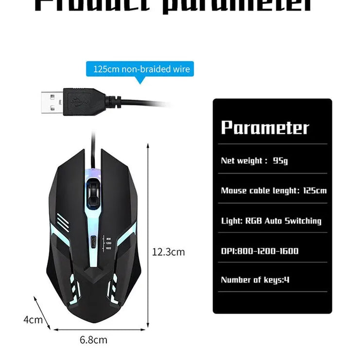 Latest High Quality Ergonomic Design Gaming Mouse