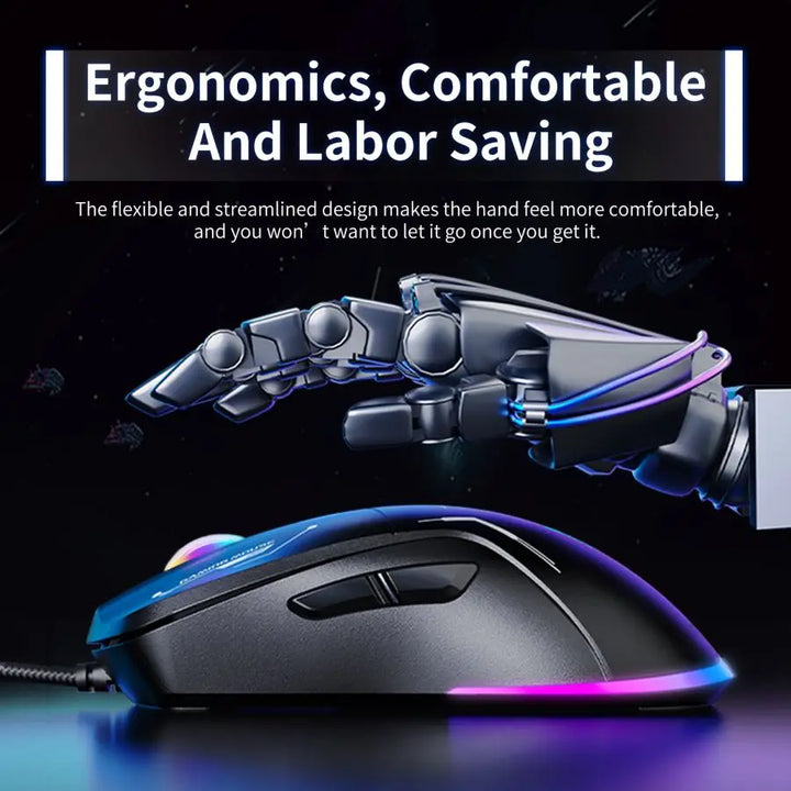 CW917 Wired Gaming Mouse RGB