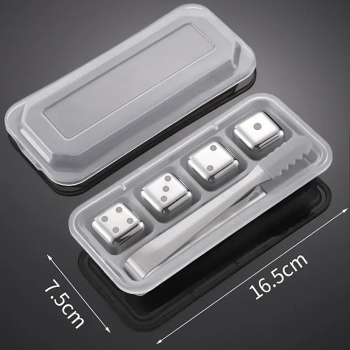 Stainless Steel Ice Cubes Quick-Freeze