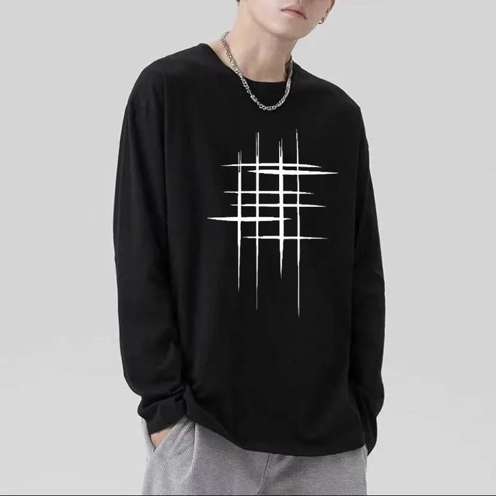 T-shirt Streetwear Oversized Long Sleeve Anime