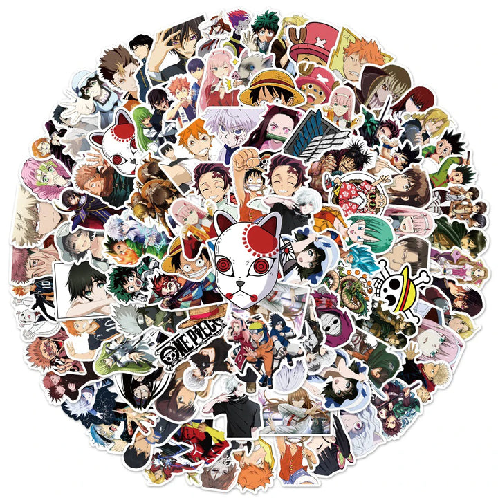 10/30/50/100PCS Mix Cartoon Anime Stickers