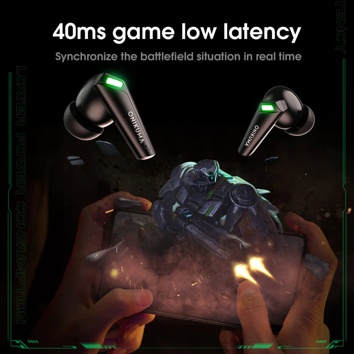 T308 TWS Wireless Earphones Gaming
