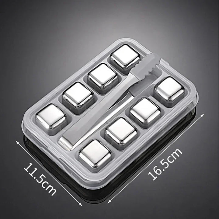 Stainless Steel Ice Cubes Quick-Freeze
