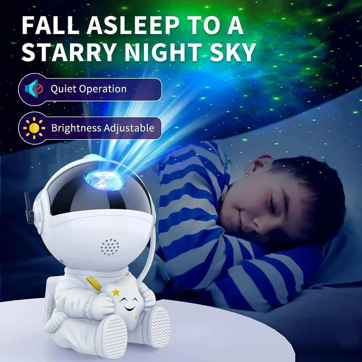 AstroGalaxy Star Projector Galaxy Night Light Astronaut Space