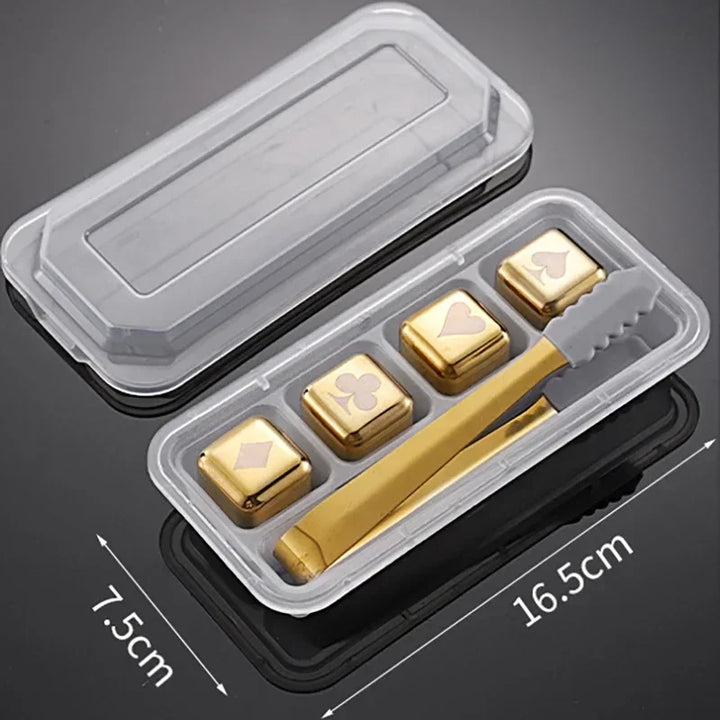 Stainless Steel Ice Cubes Quick-Freeze