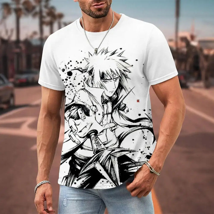 Naruto Japanese Anime 3D Prints T Shirt (S-M-L-XL)