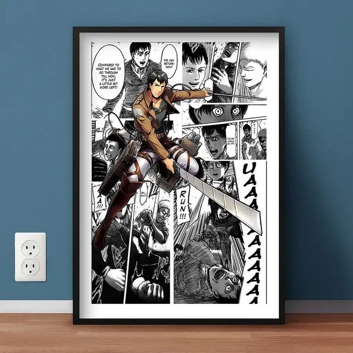 Dark Fantasy Action Adventure Anime Comic Posters Art Prints