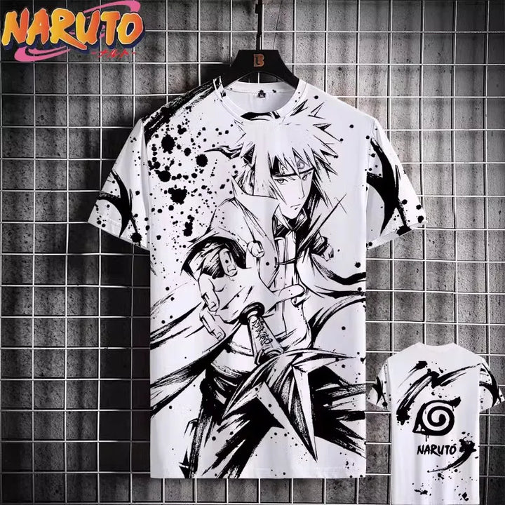 Naruto Japanese Anime 3D Prints T Shirt (2xl-3xl-4xl-5xl)