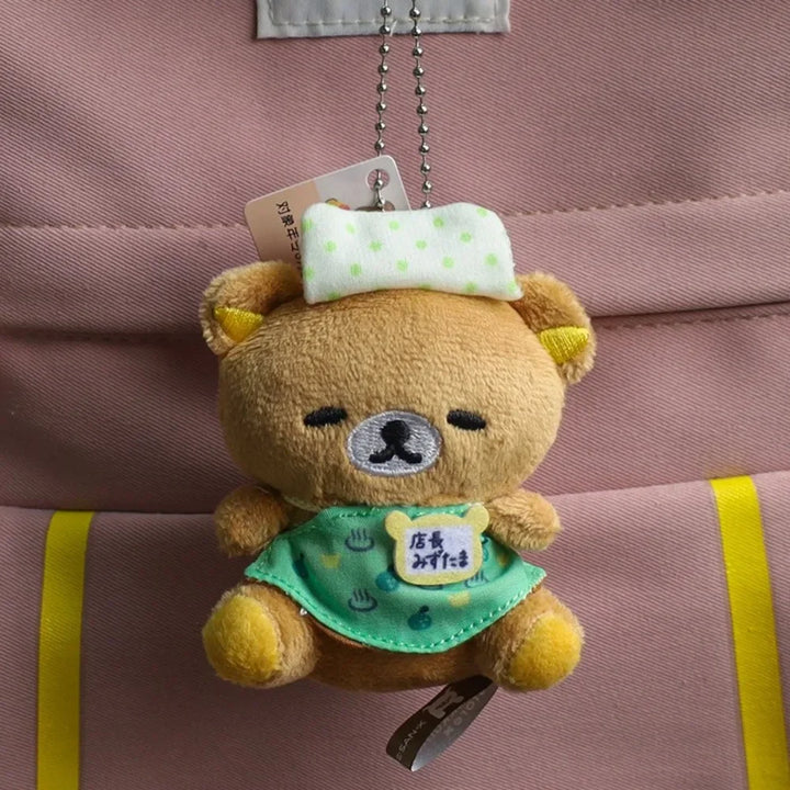New Limited Series Rilakkuma Plush Pendant Cartoon Keychain
