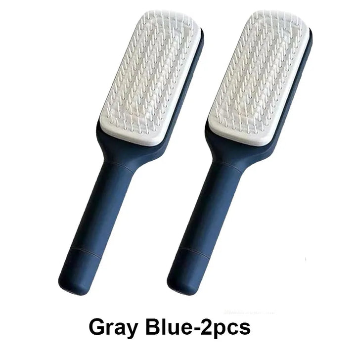 Self-Cleaning Hairbrush