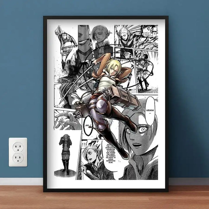Dark Fantasy Action Adventure Anime Comic Posters Art Prints