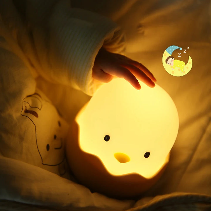 Eggshell Chicken Night Light Cartoon LED Light Bedroom