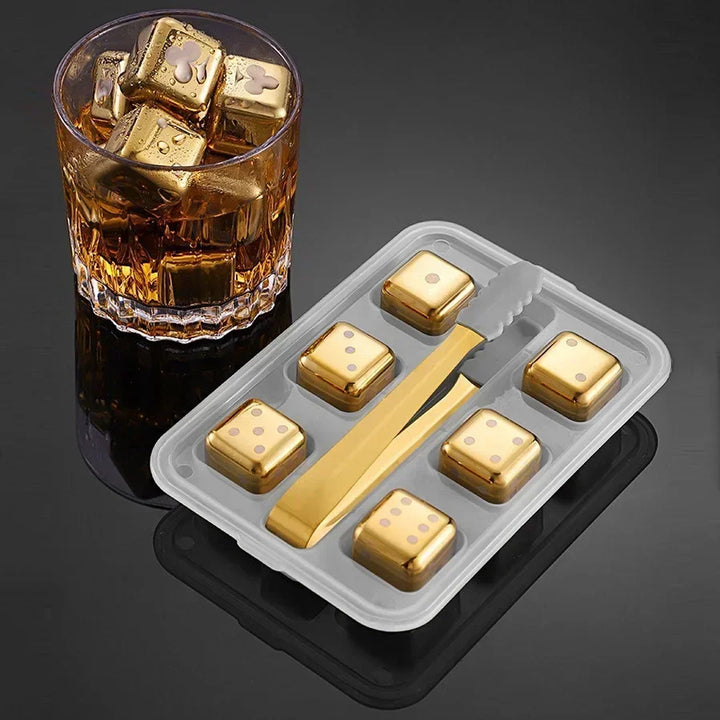Stainless Steel Ice Cubes Quick-Freeze