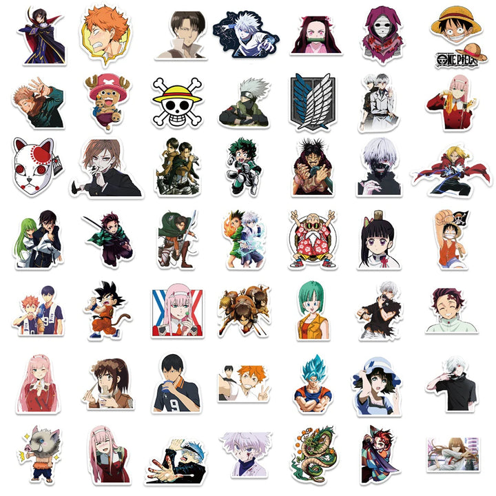 10/30/50/100PCS Mix Cartoon Anime Stickers