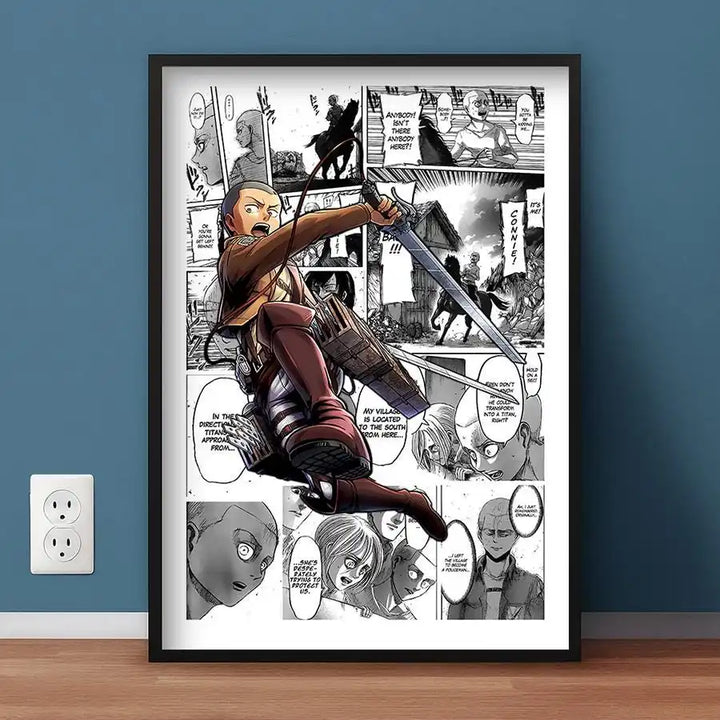 Dark Fantasy Action Adventure Anime Comic Posters Art Prints