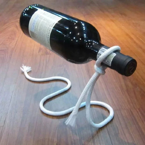 Red wine Creative wine rack Rope and chain Bar Wine cellar