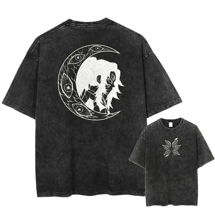 Vintage Washed Tshirts Anime Demon Slayer (xl-2xl-3xl)