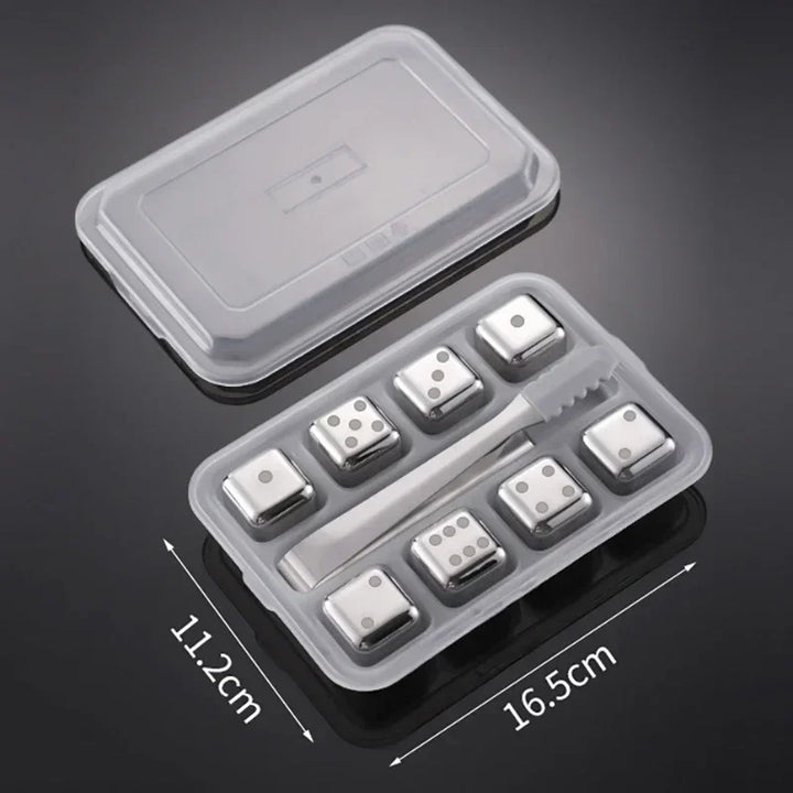 Stainless Steel Ice Cubes Quick-Freeze