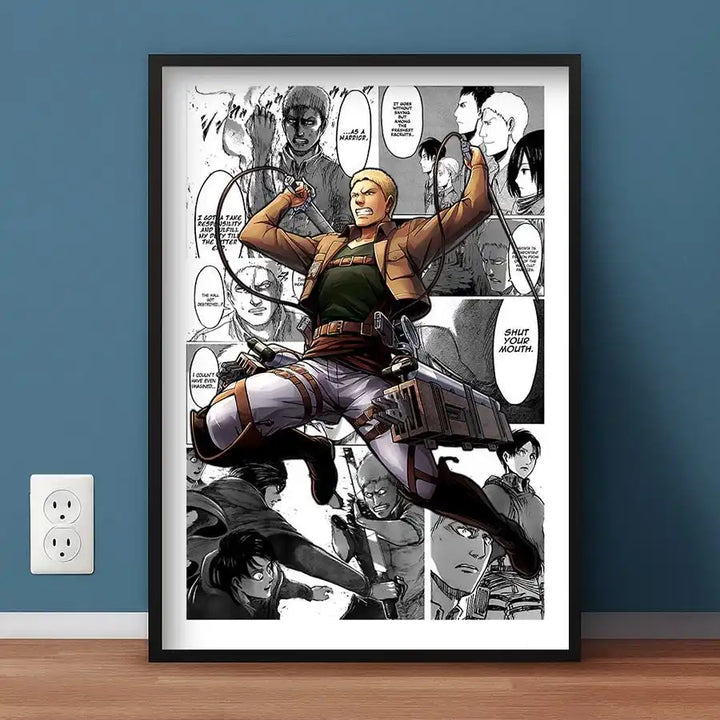 Dark Fantasy Action Adventure Anime Comic Posters Art Prints