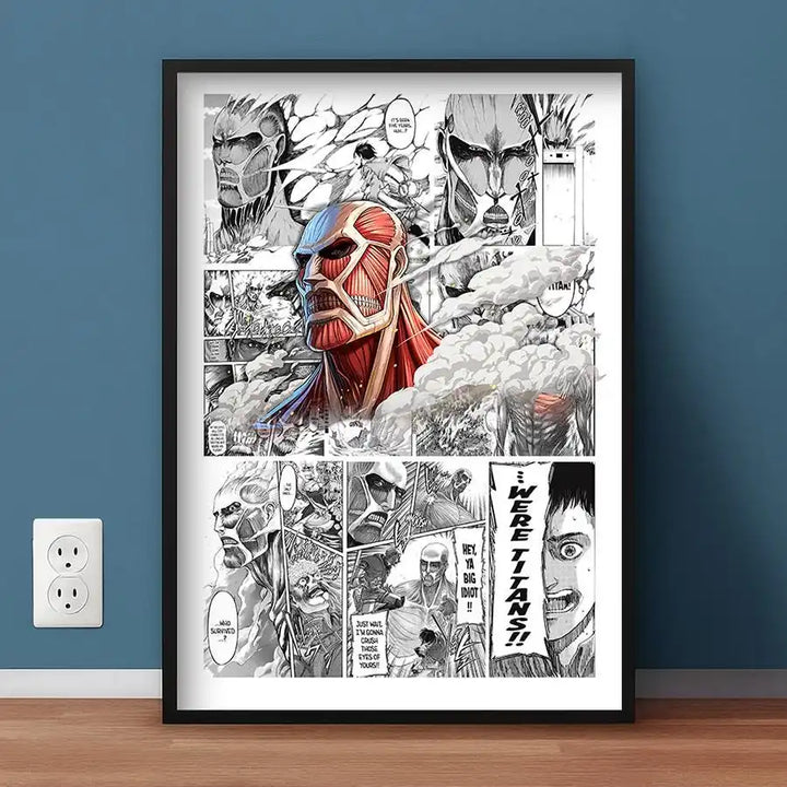Dark Fantasy Action Adventure Anime Comic Posters Art Prints
