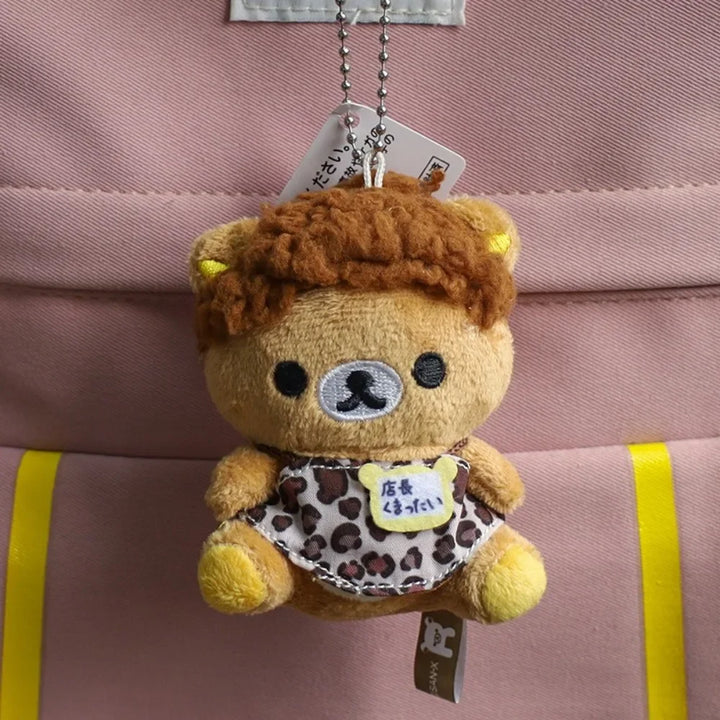 New Limited Series Rilakkuma Plush Pendant Cartoon Keychain