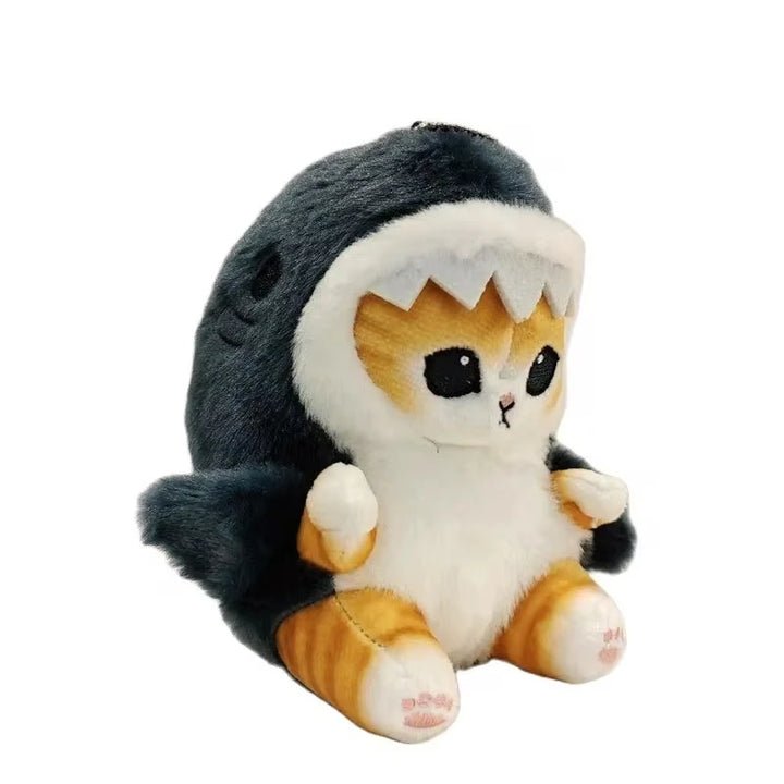 geek plush shark kitty
