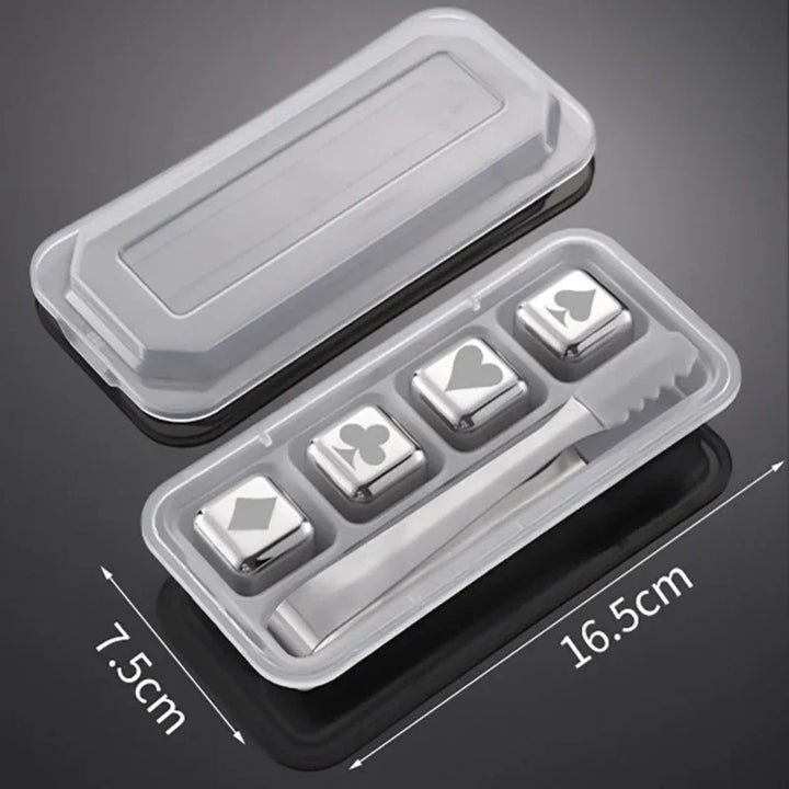 Stainless Steel Ice Cubes Quick-Freeze