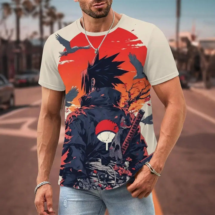 Naruto Japanese Anime 3D Prints T Shirt (S-M-L-XL)