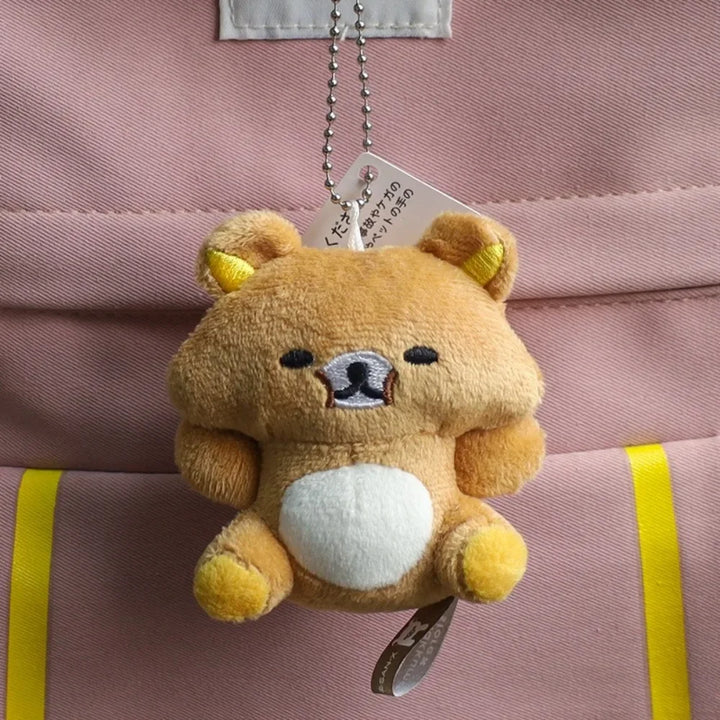 New Limited Series Rilakkuma Plush Pendant Cartoon Keychain