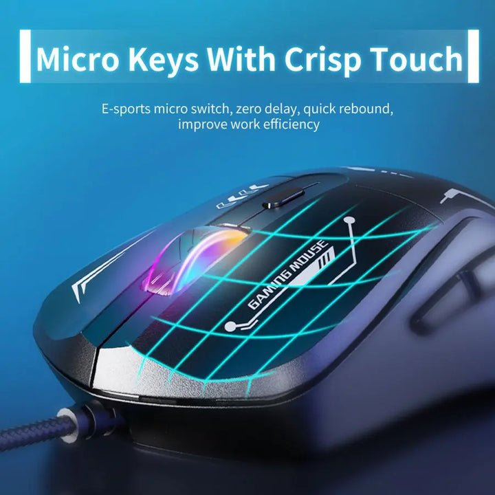 CW917 Wired Gaming Mouse RGB