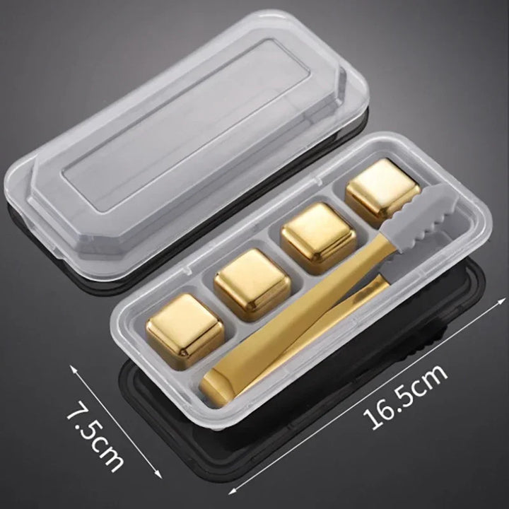 Stainless Steel Ice Cubes Quick-Freeze