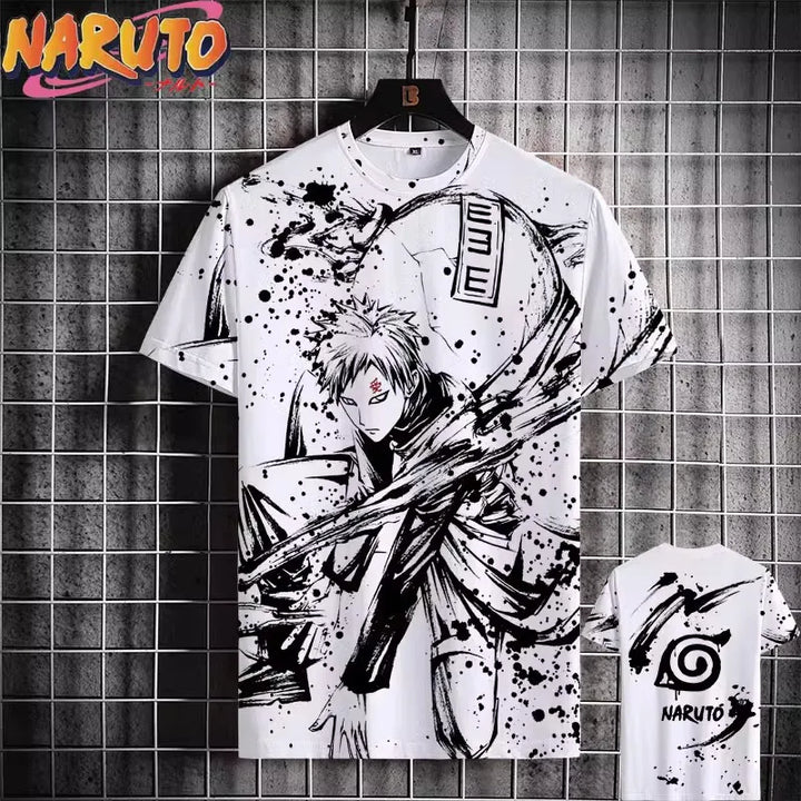 Naruto Japanese Anime 3D Prints T Shirt (2xl-3xl-4xl-5xl)