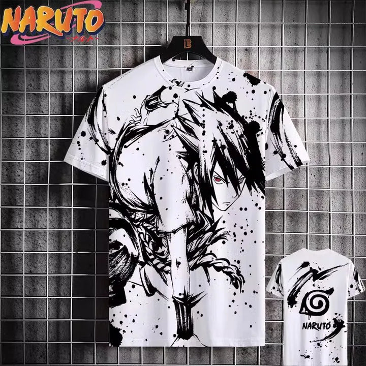 Naruto Japanese Anime 3D Prints T Shirt (2xl-3xl-4xl-5xl)