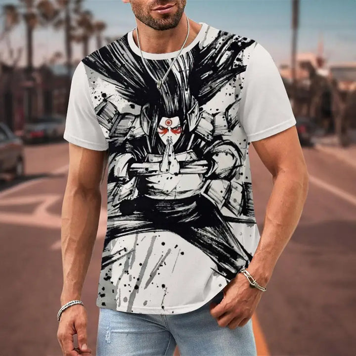 Naruto Japanese Anime 3D Prints T Shirt (S-M-L-XL)