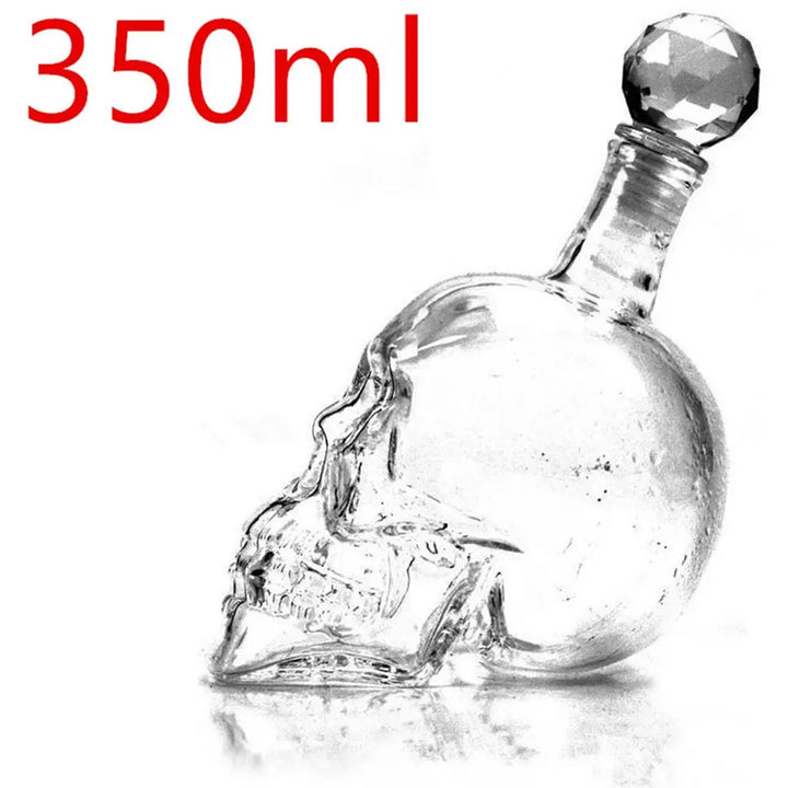 Creative Skull Double Glass Set Crystal