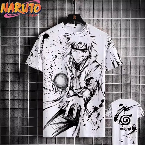 Naruto Japanese Anime 3D Prints T Shirt (2xl-3xl-4xl-5xl)